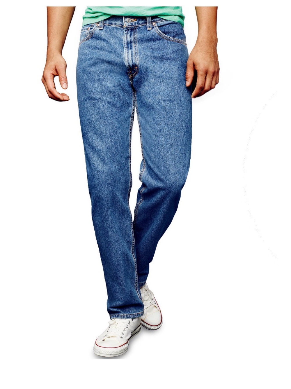Levis Men’s 505 Men's Jeans Straight Fit 42x32